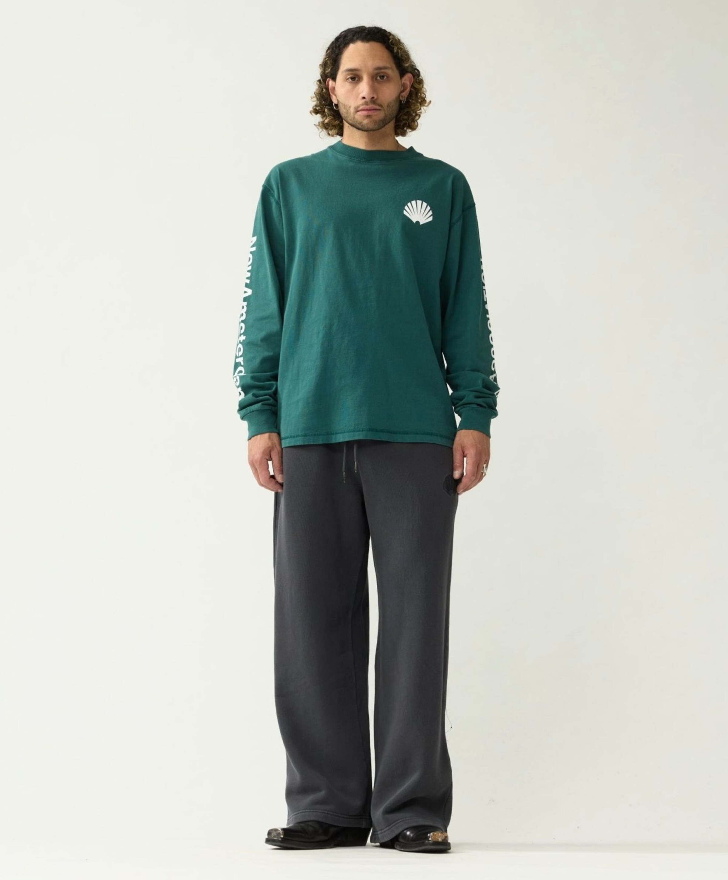 New Amsterdam Heren longsleeve groen