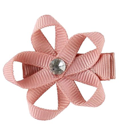 Little Wonders H?rblomst - IngRød - 4 cm - Grosgrain - Rosa