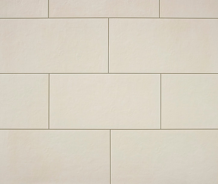 Carrelage sol et mur grès cérame effet pierre blanc cassé mat 30 x 60 cm Chalky GoodHome