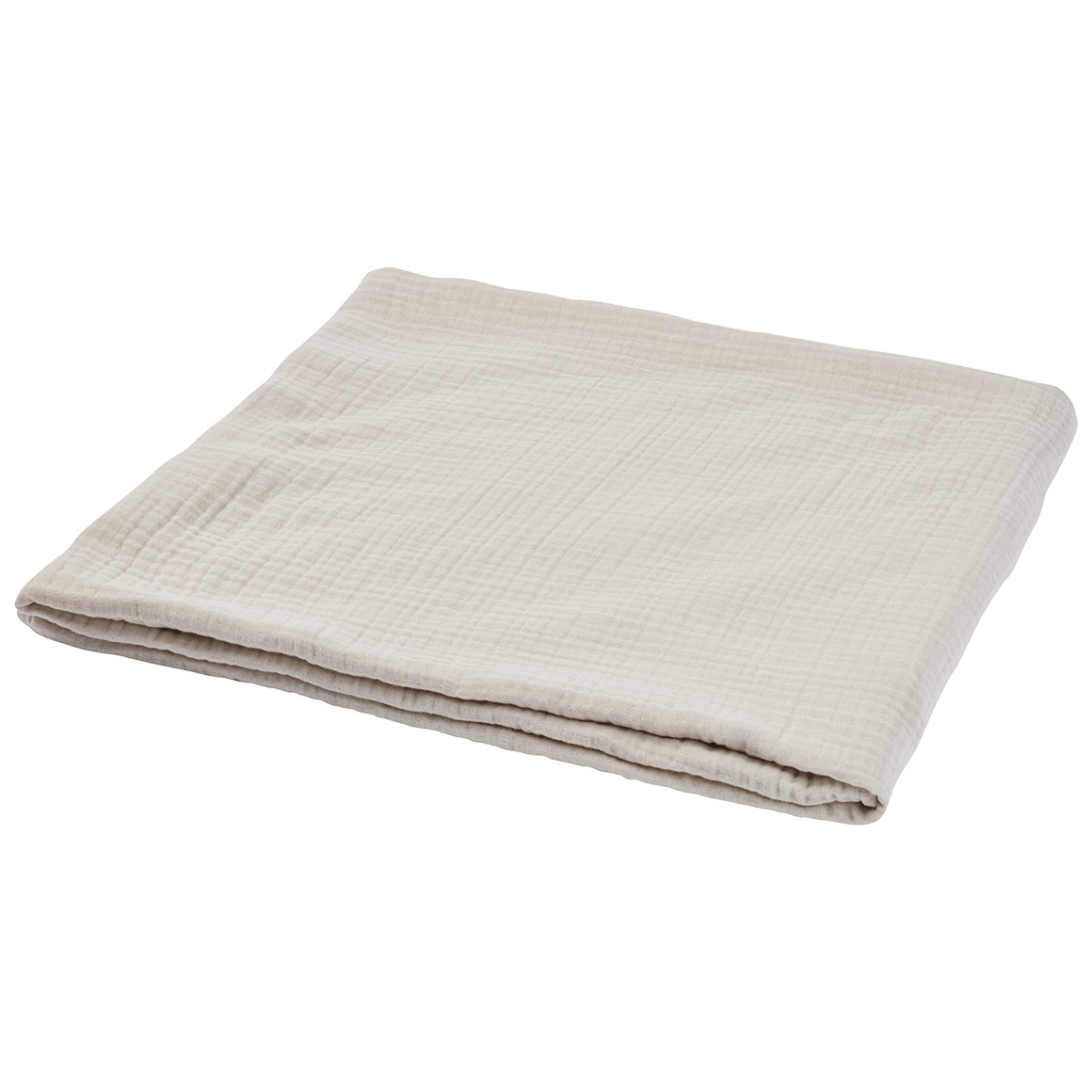 Topolino Pure Collection Musselin-Decke in Unifarben beige