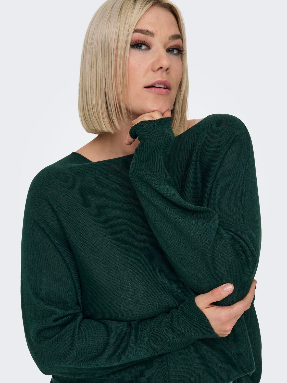 CARAIDA Strickpullover Scarab