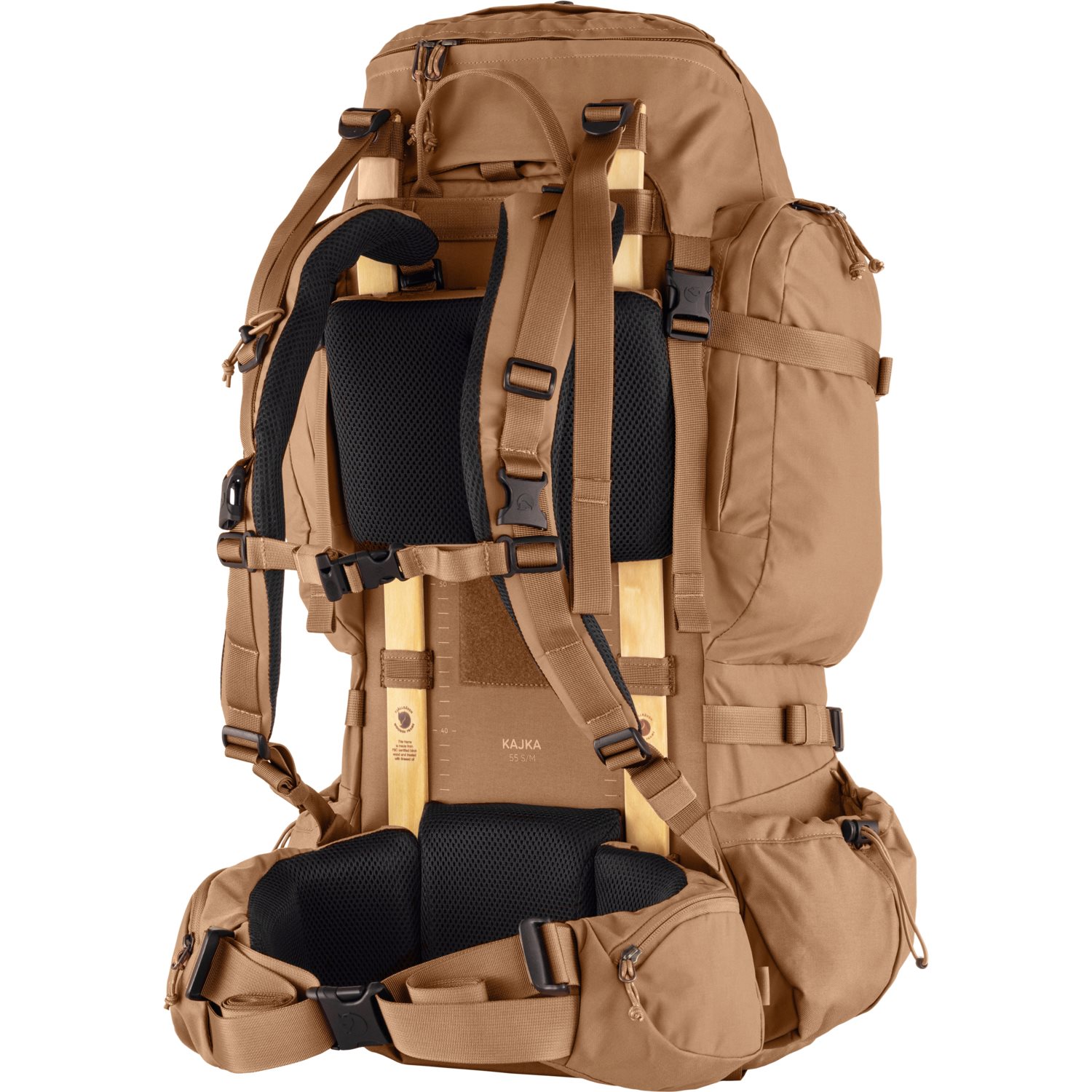 Fjallraven Kajka 55 S/M khaki dust