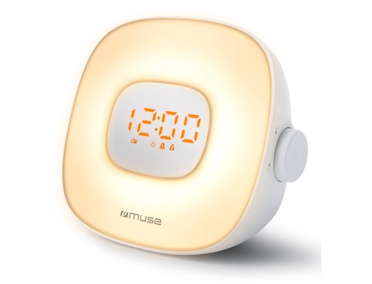 MUSE - Radio réveil luminothérapie ML 198 CR