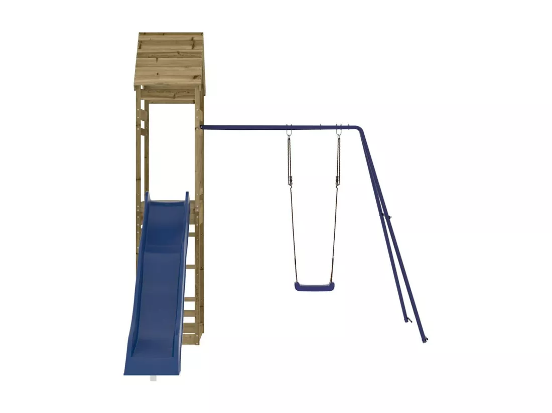 Aire de jeux d'extérieur bois de pin imprégné