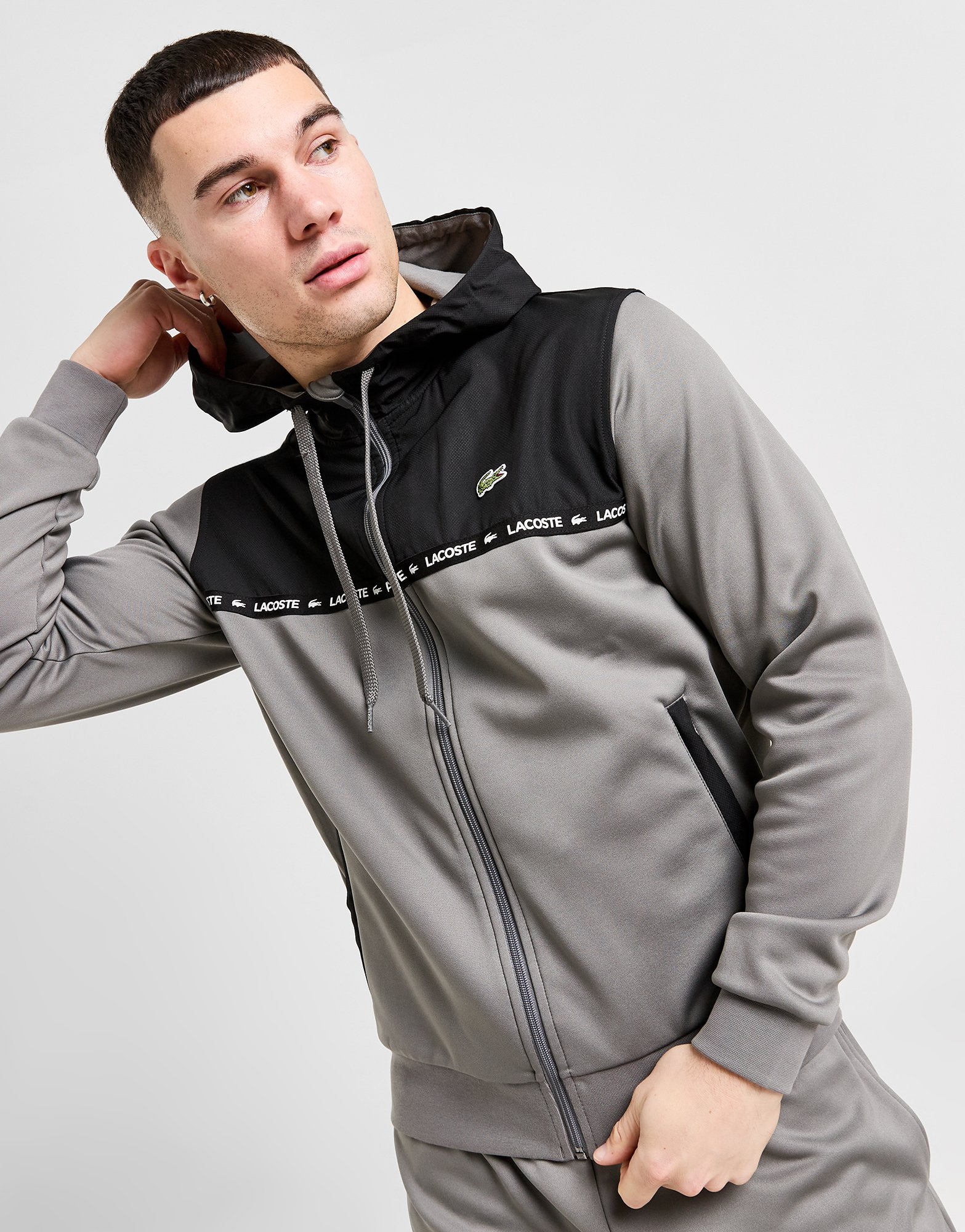 Lacoste Sweat à Capuche Zippé Homme