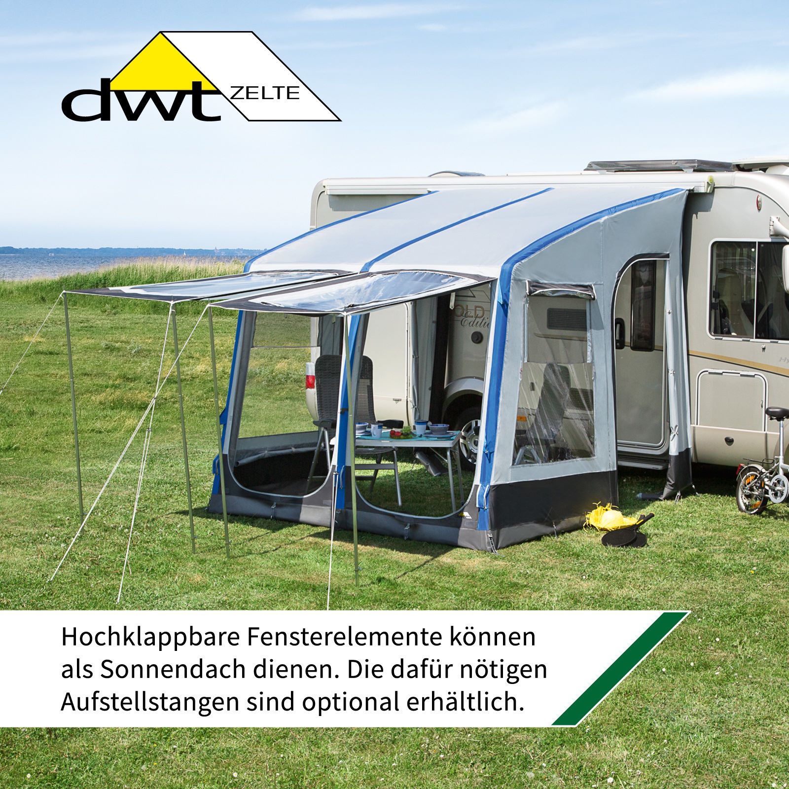 DWT Space Air 260L (260x280) opblaasbare voortent
