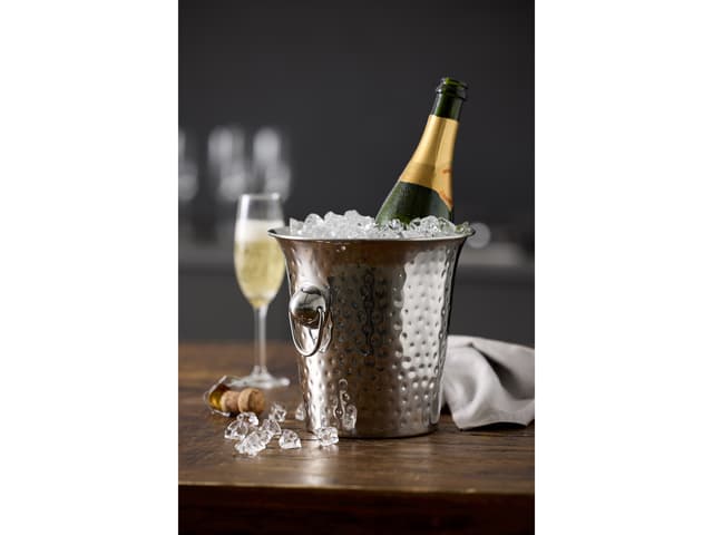 Funktion Champagne-/vinkøler Silver metallic