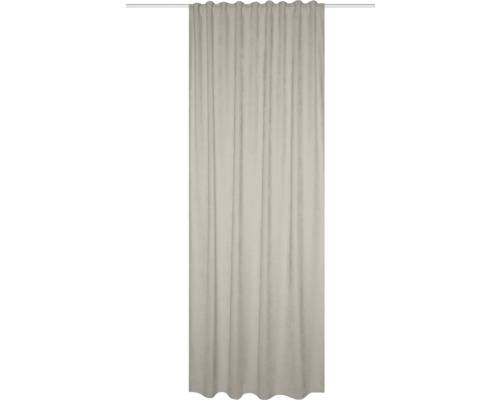 Gordijn met combiband Wolly taupe 135x245 cm