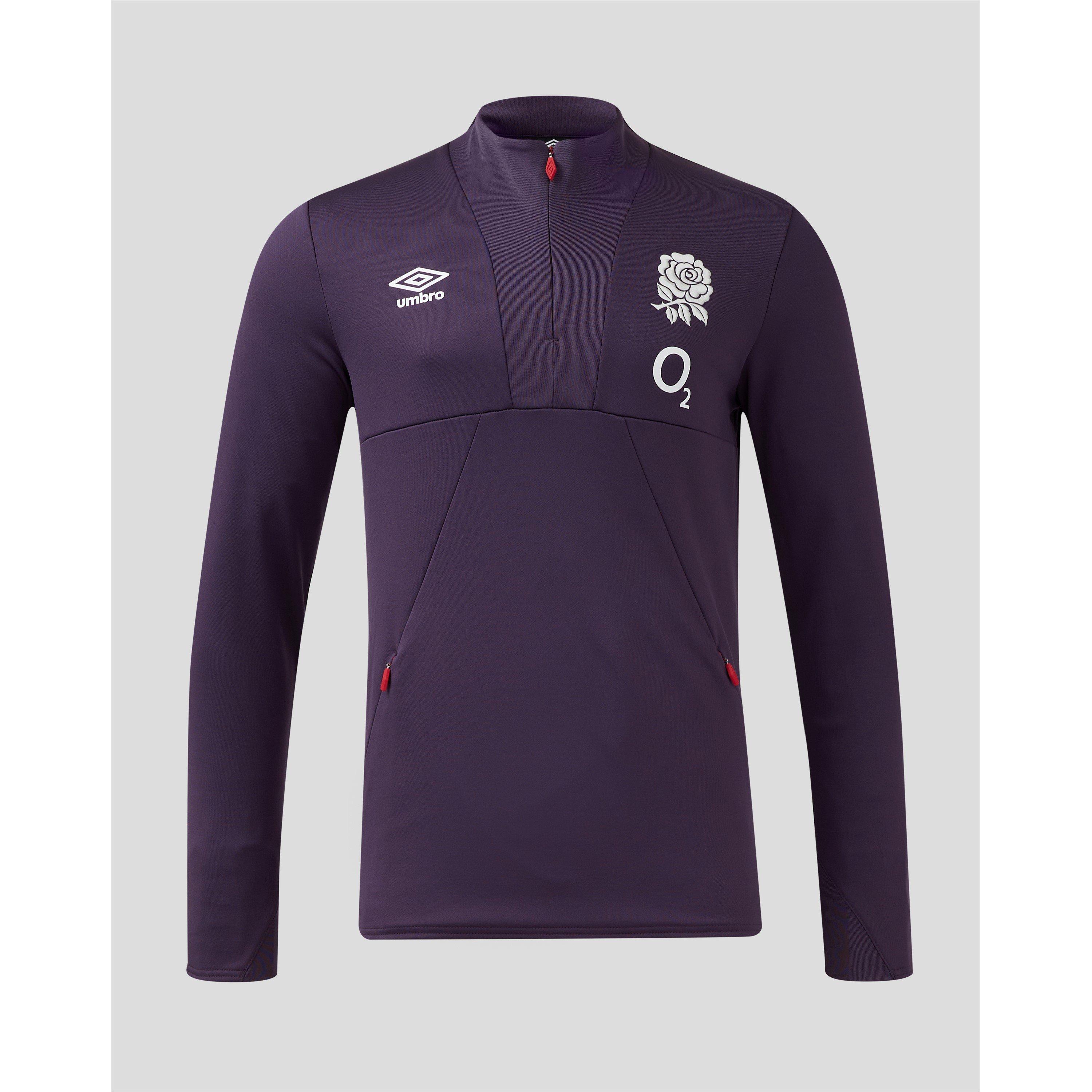 Umbro England Rugby half Zip Training Top 2024 Juniors