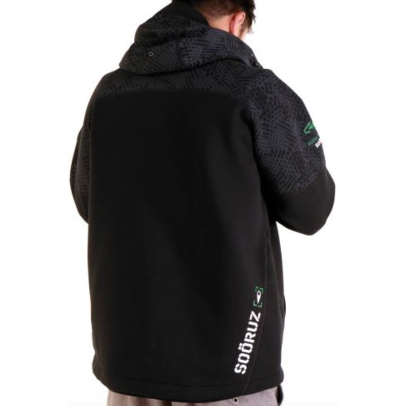 Veste Sooruz Jacket Neo Jacket Zip Hood WESTSIDE Noir - The Corner Shop