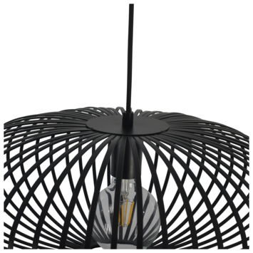 KARWEI hanglamp Nora zwart ø45x19cm