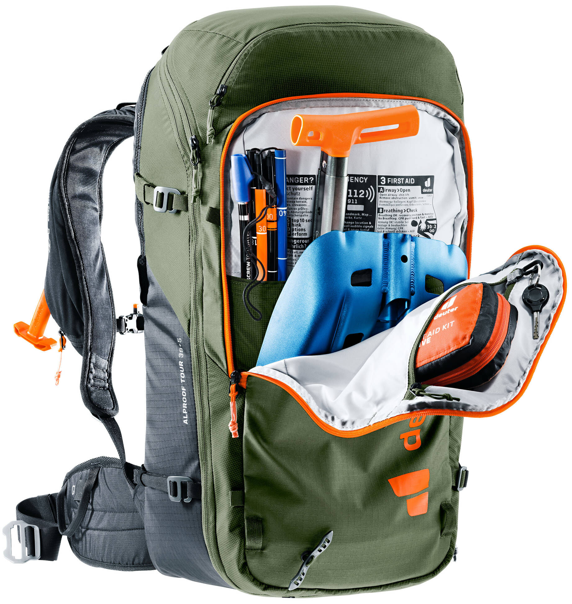 deuter| Lawinenrucksack Alproof Tour 38+5