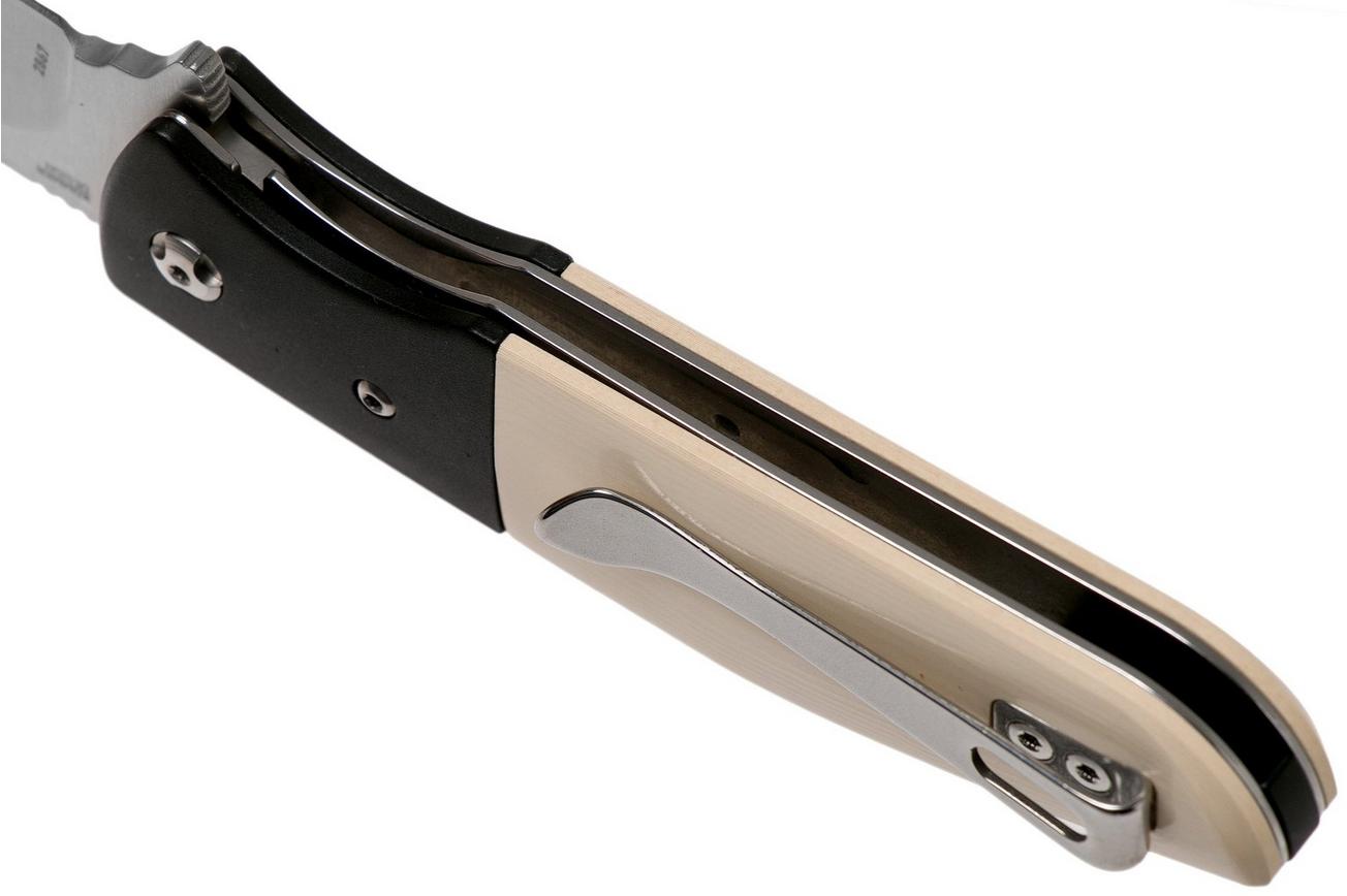 CRKT Curfew White 2867 zakmes, Russ Kommer design