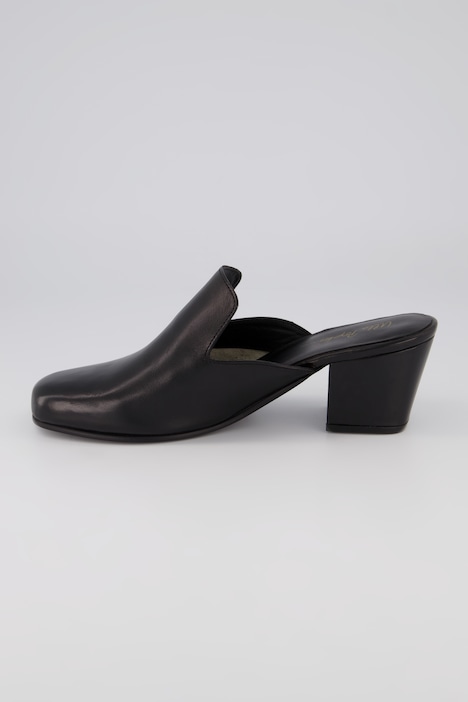 Mules, feines Leder, Weite H