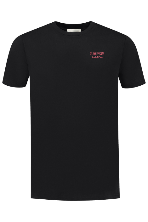 Pure Path zwarte heren t-shirt