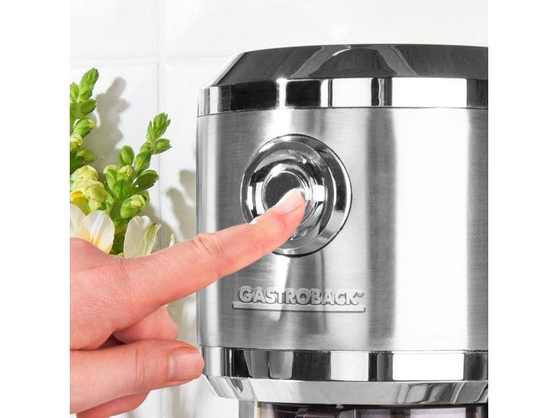 Gastroback Design Ice Shaver 0.2 l, Silber Ice Shaver aus Edelstahl