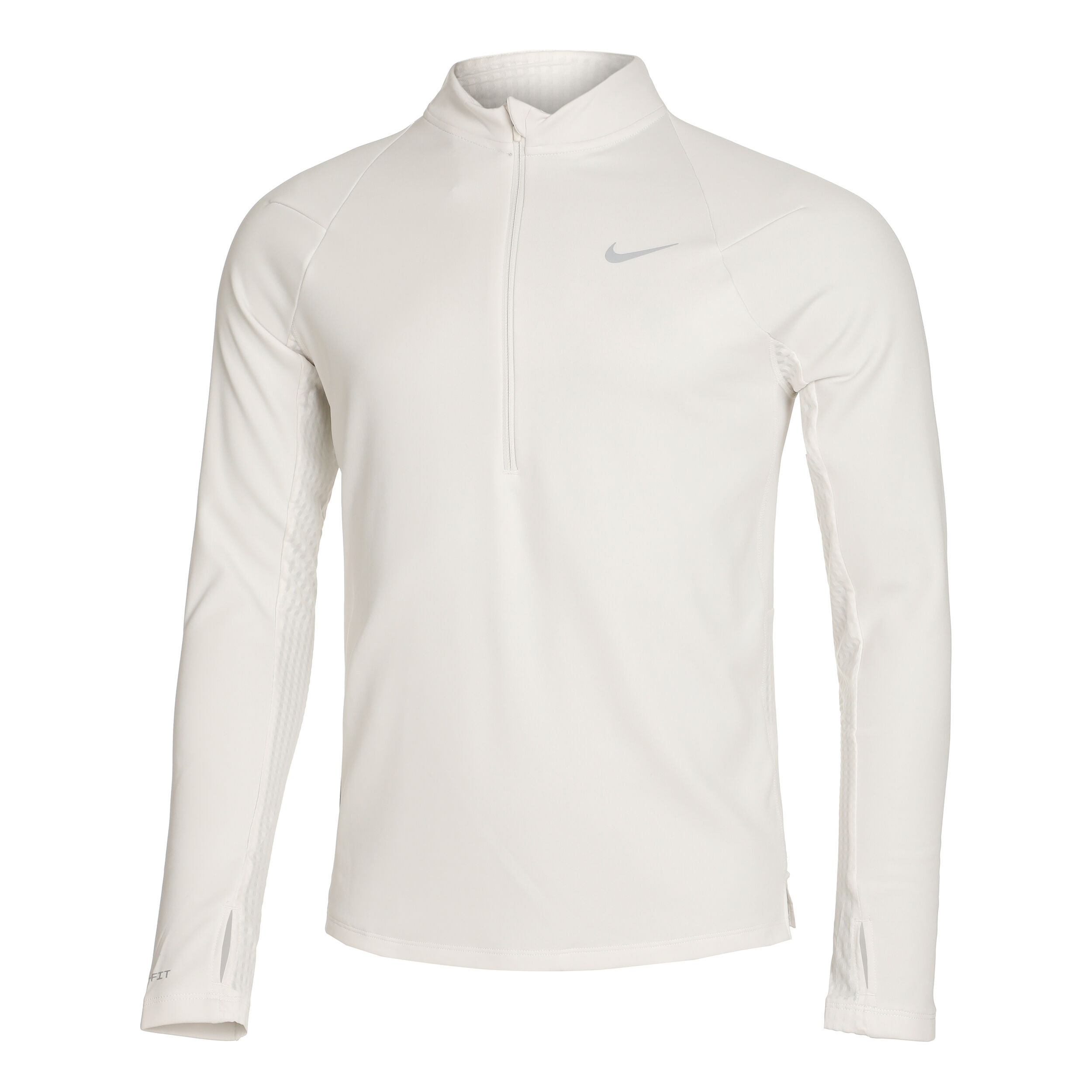 Nike TF RDVN Element Half-Zip Top De Course Hommes - Beige , Gris