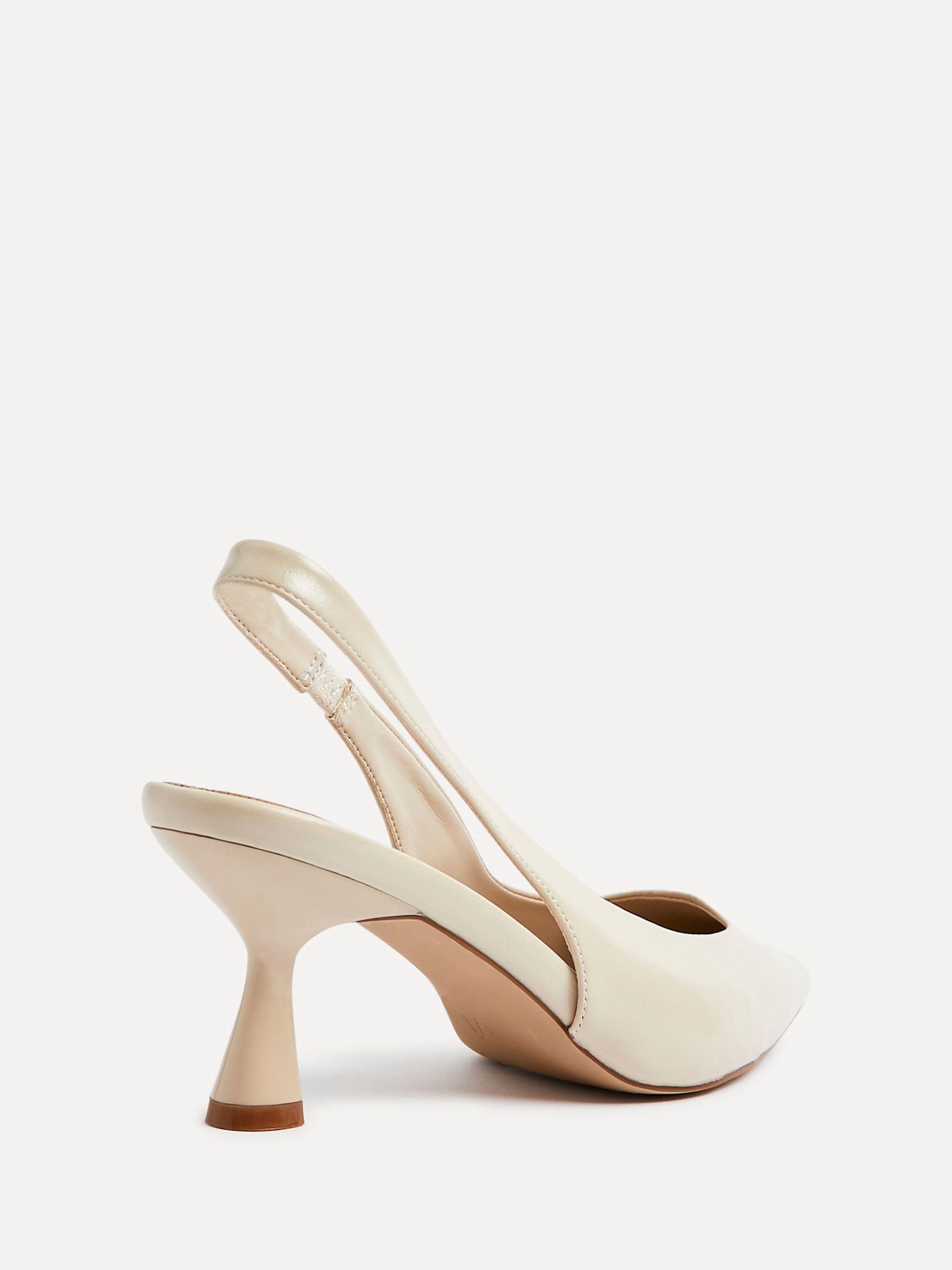 Beige - Linzi Presley pumps met naaldhakken en spitse neus