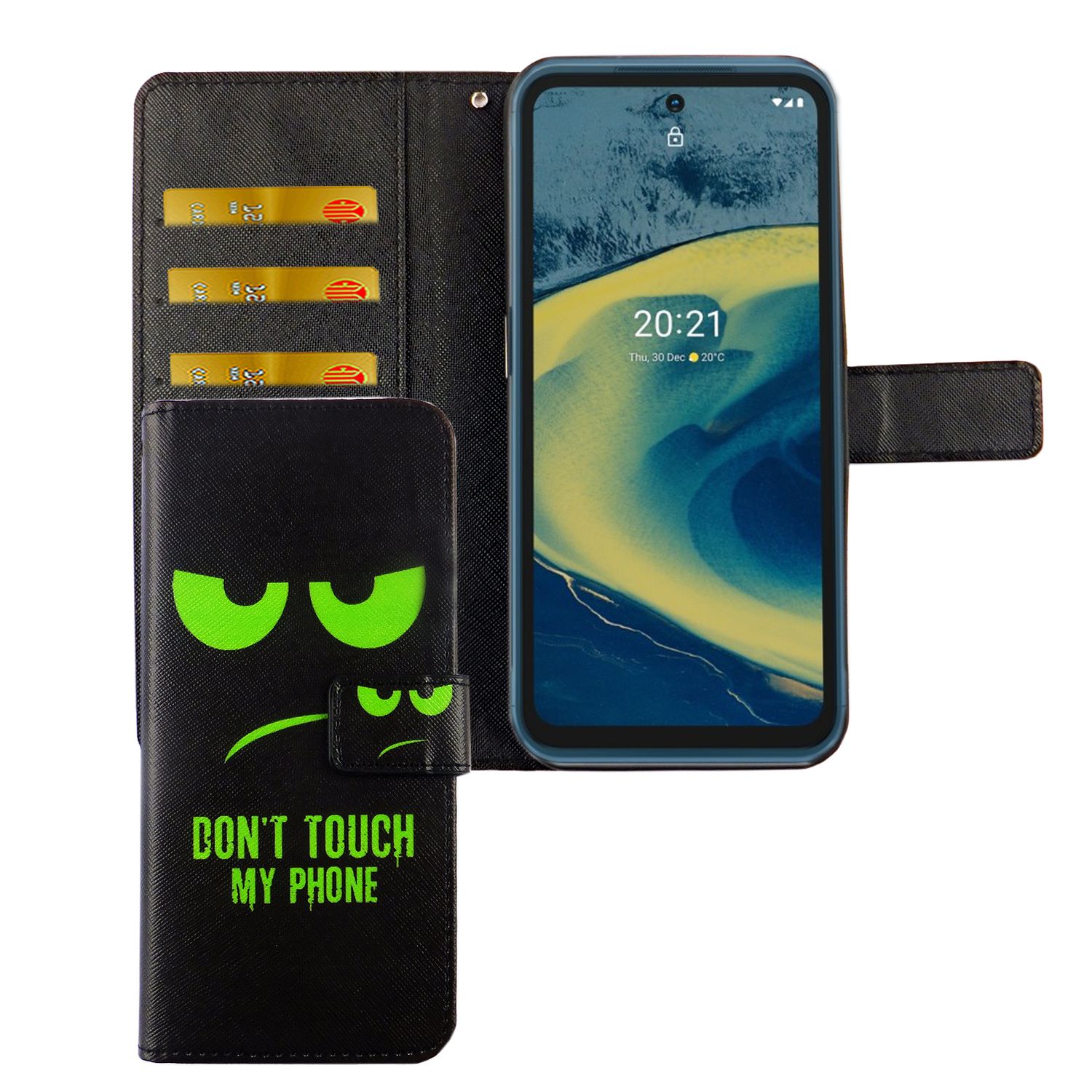 Handyhülle für Nokia XR20 Case Cover Schutztasche Schutzhülle Bookstyle Tasche