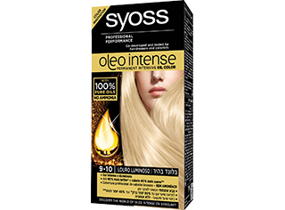COLORAÇÃO SYOSS ÓLEO INTENSE 9-10 LOURO LUMINOSO