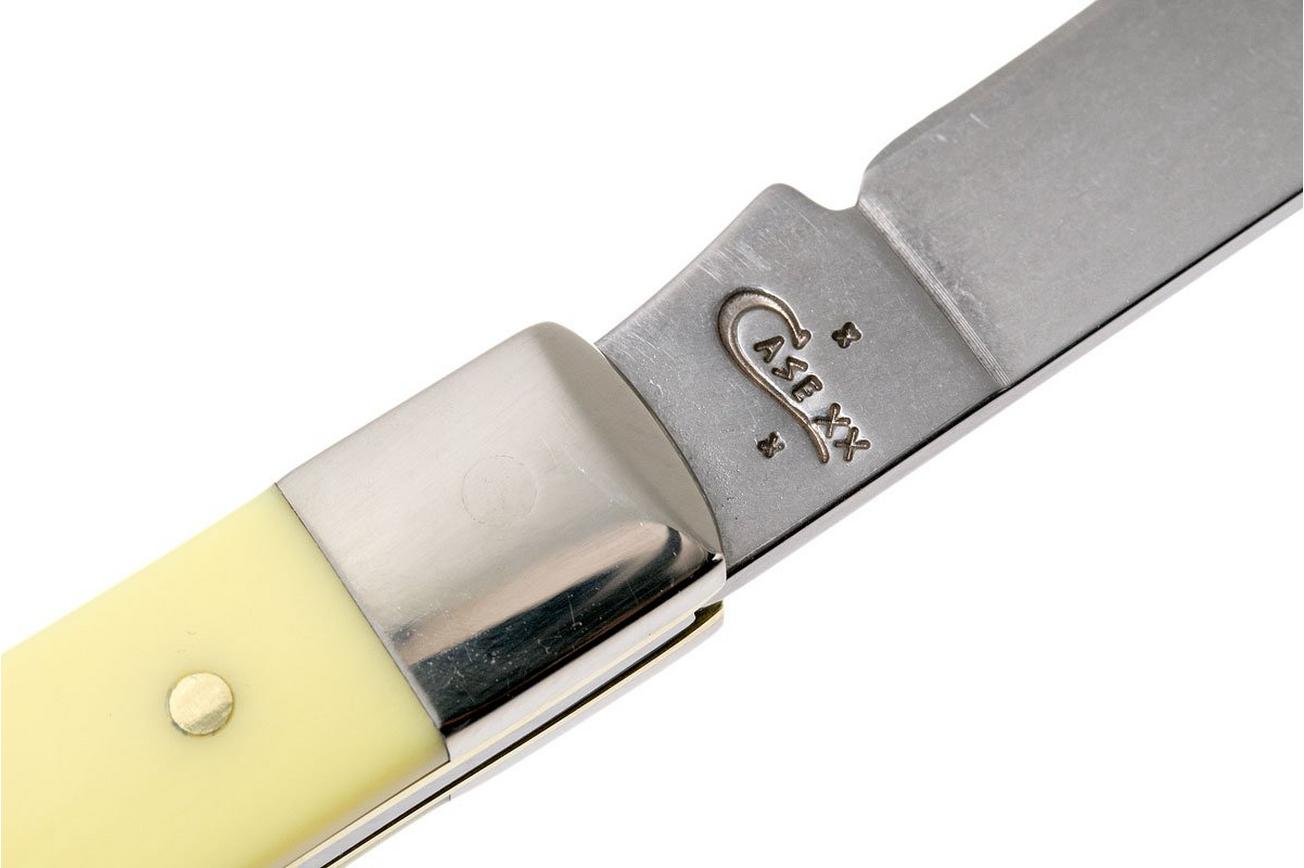 Case Slimline Trapper Yellow Synthetic, 80031, 31048 SS zakmes
