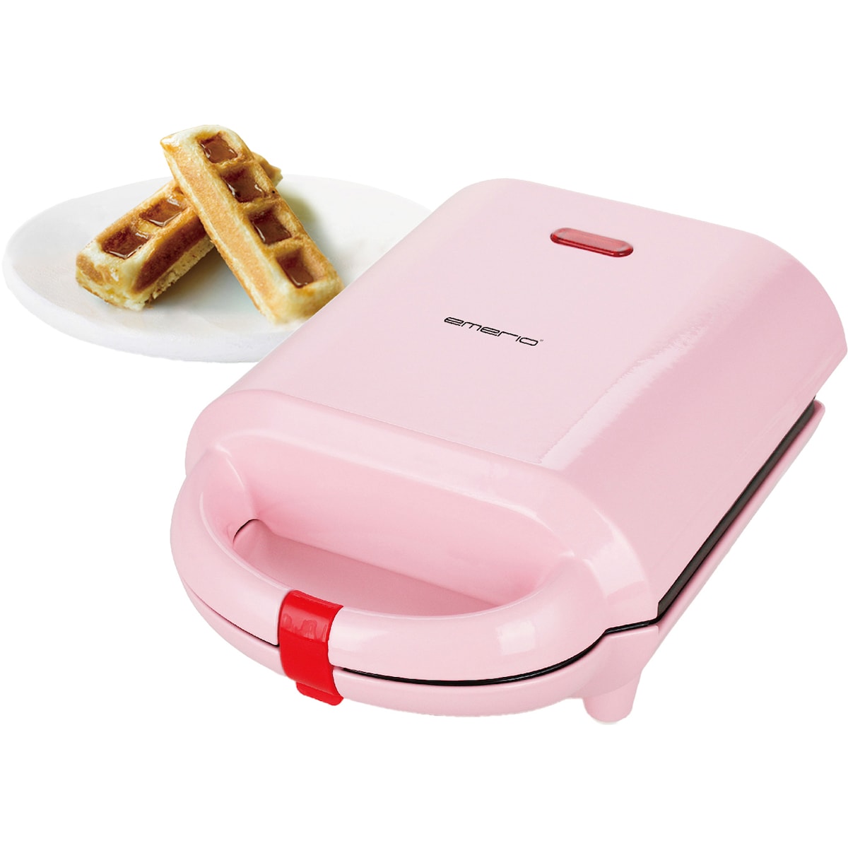 Emerio vaffeljern WM-122535 (rosa)