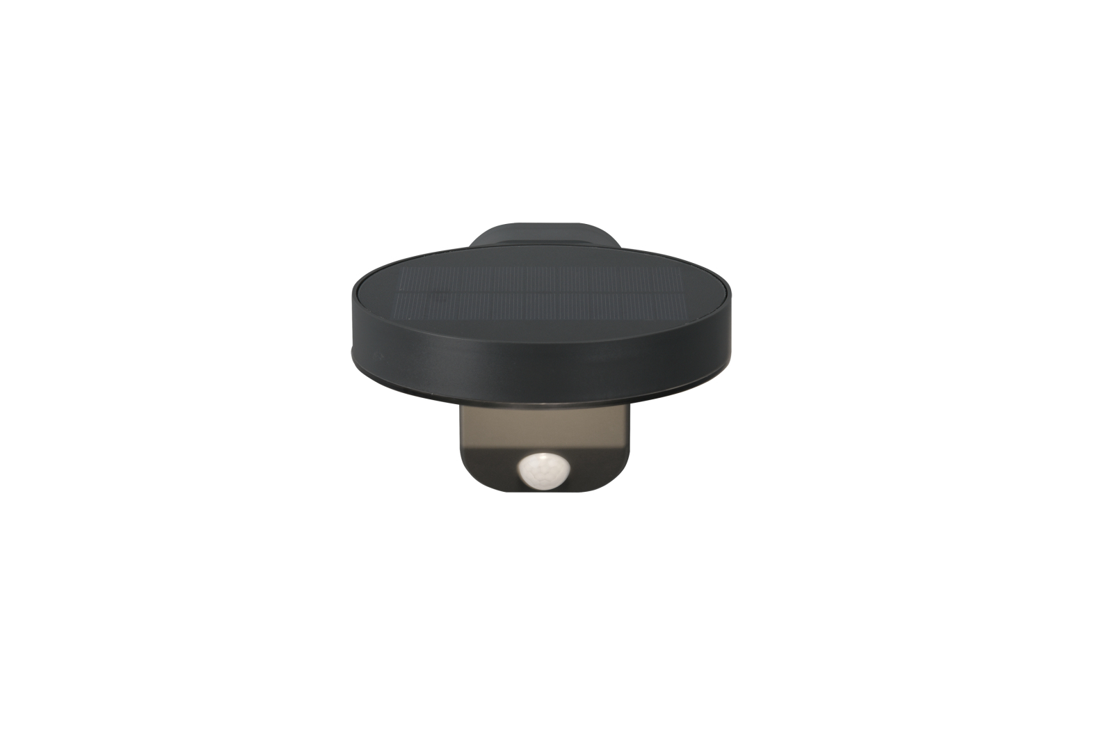 LED-Solar-Wandleuchte - anthrazit - Bewegungsmelder