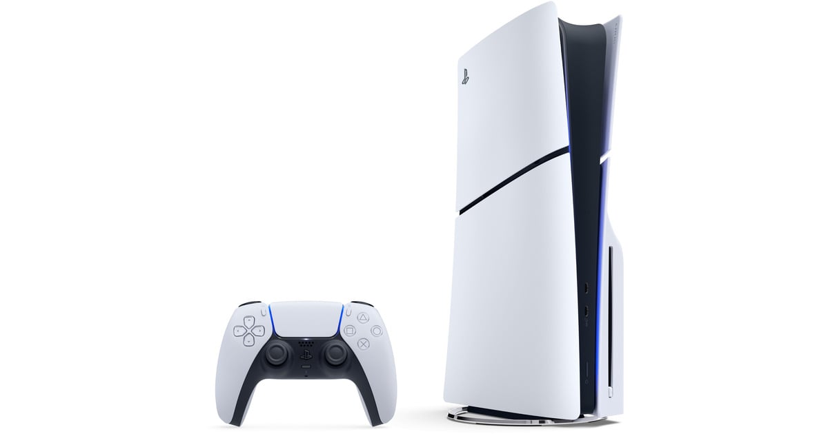 SonyPlayStation 5 (Slim) - 1 TB - Fortnite Flowering Chaos Bundel spelconsole  (Wit/zwart)