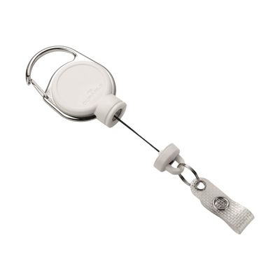 Durable - Enrouleur de badge blanc - 60 cm