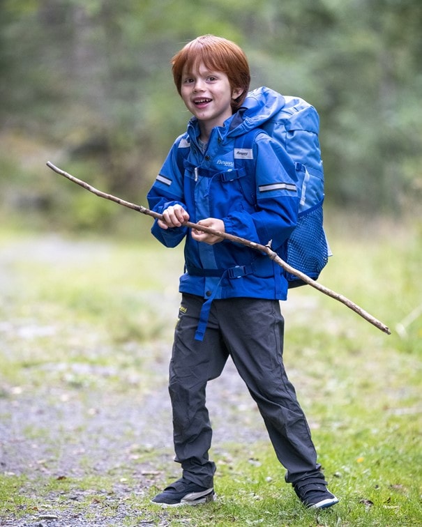 Bergans Lilletind Kids pant<br>Vann- vindtett 2-lags pant