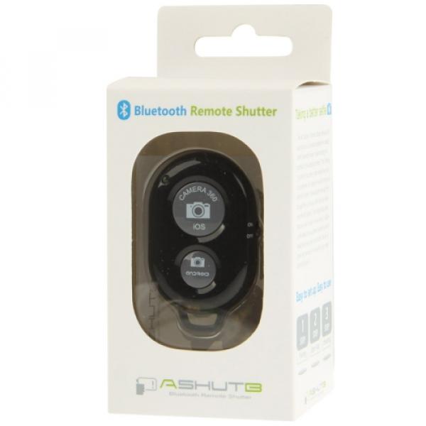 Selfie Bluetooth 3.0 Kamera Fernauslöser Remote Control iOS / Android - Schwarz