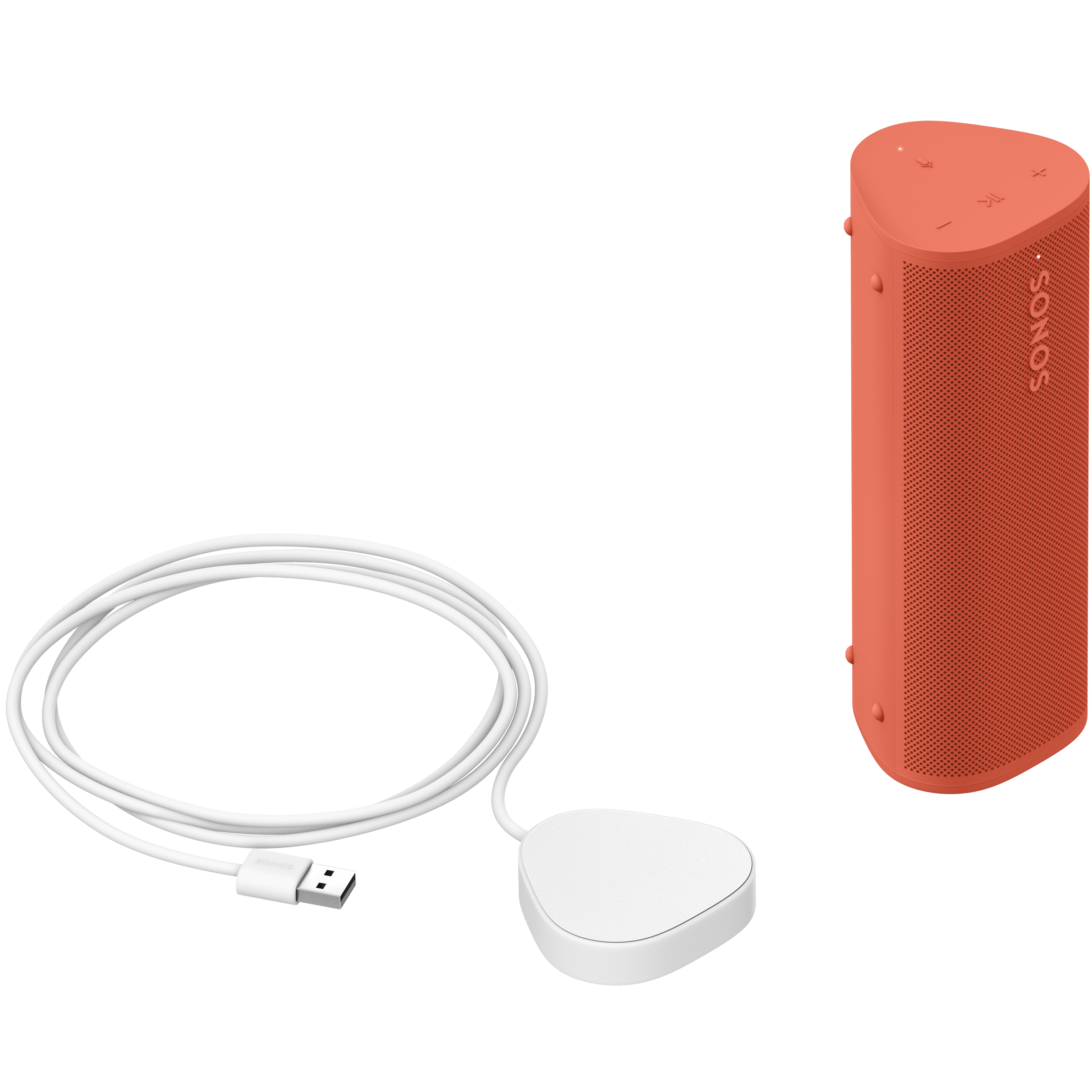 Roam 2 mit Ladekabel im Set Roam 2 und kabelloses Ladegerät