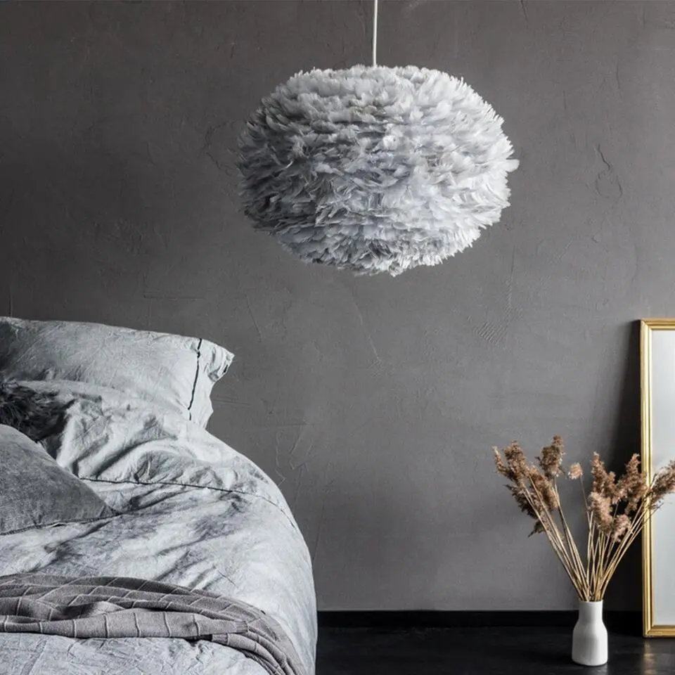 Umage Eos Large lampenkap light grey - Ø 65 cm