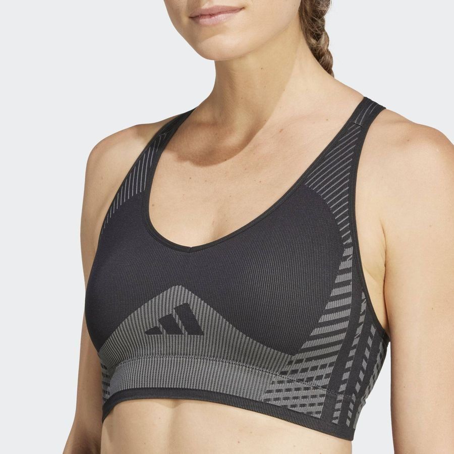 Adidas Brassière AEROKNIT Training Maintien léger