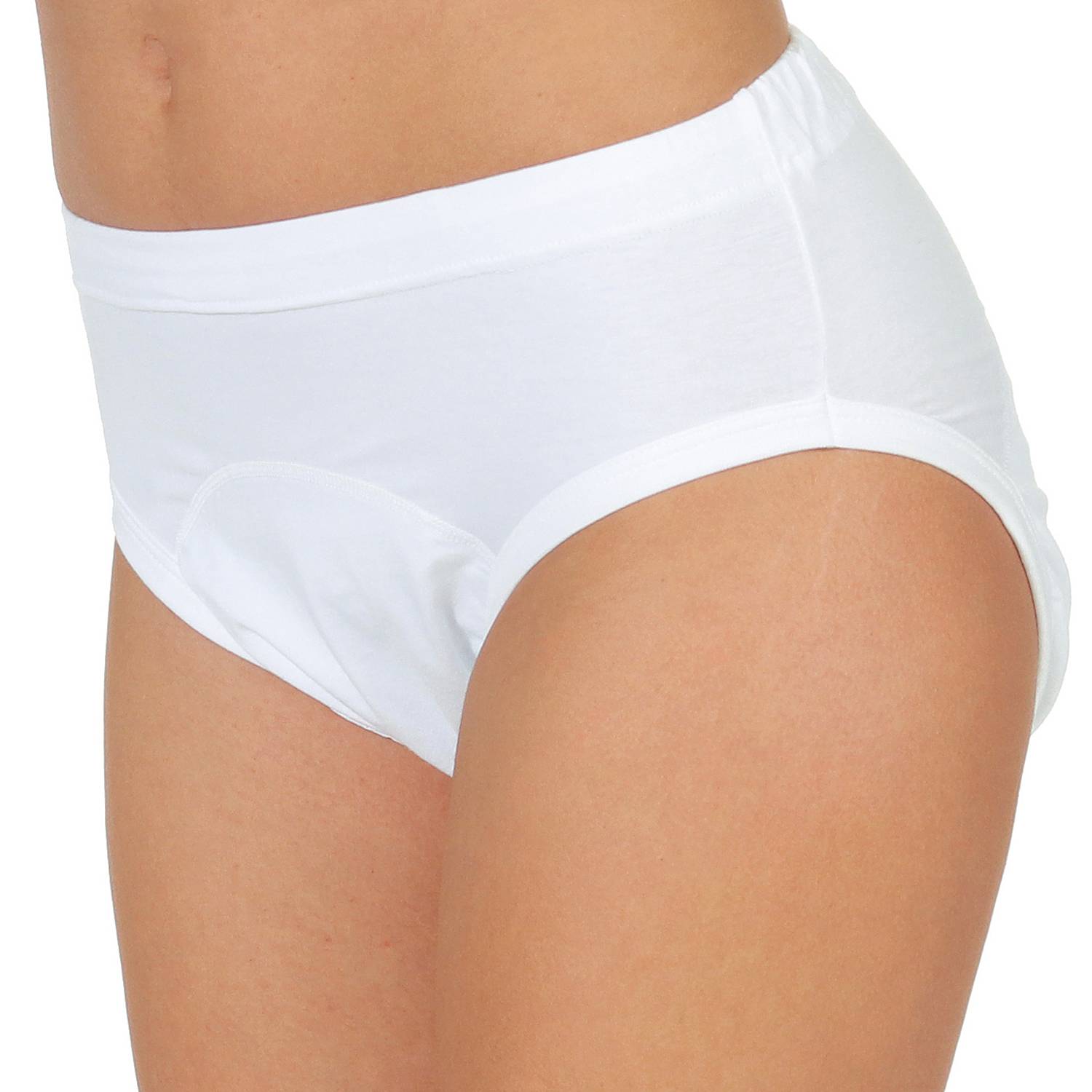 Mediset Single-Jersey Damen Hygiene-Slip im 2er-Pack