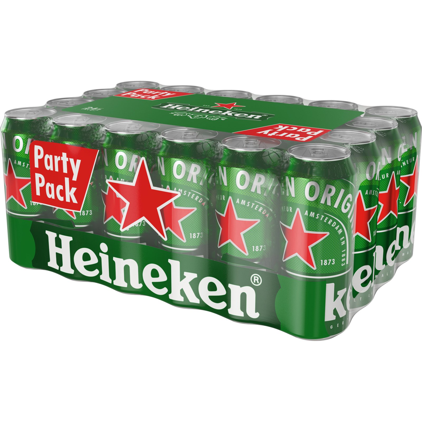 Heineken Premium Bier 24 x 50 cl, Dosen