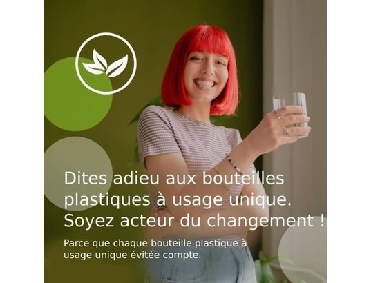 BRITA - Carafe Systeme de filtration sur robinet - - on tap v - 600 l