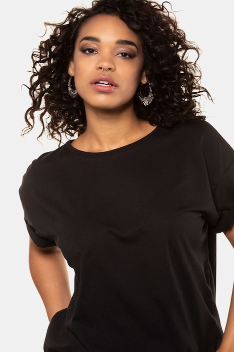 Basic-Shirt, relaxed, überschnittene Schultern