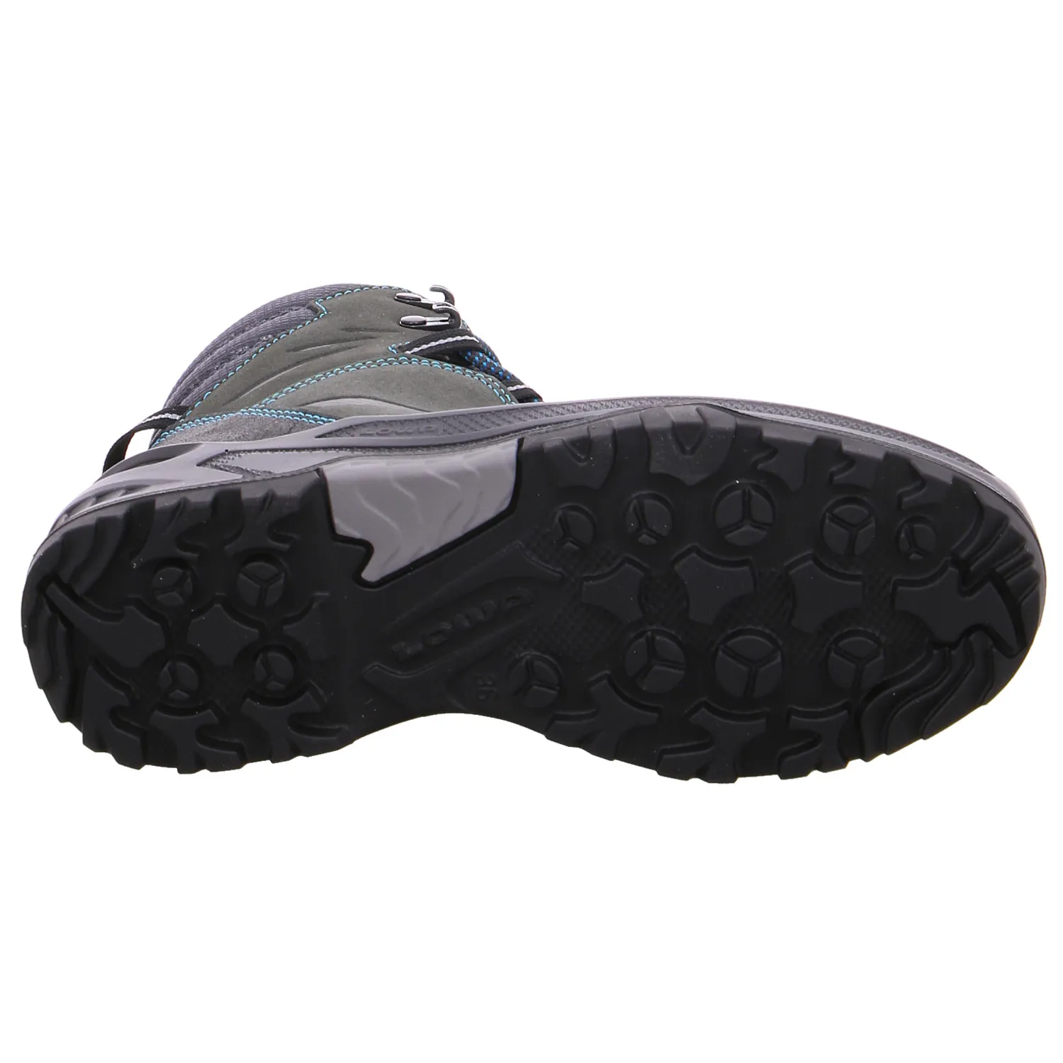 LOWA Kinder-Wanderschuhe Anthrazit Textil