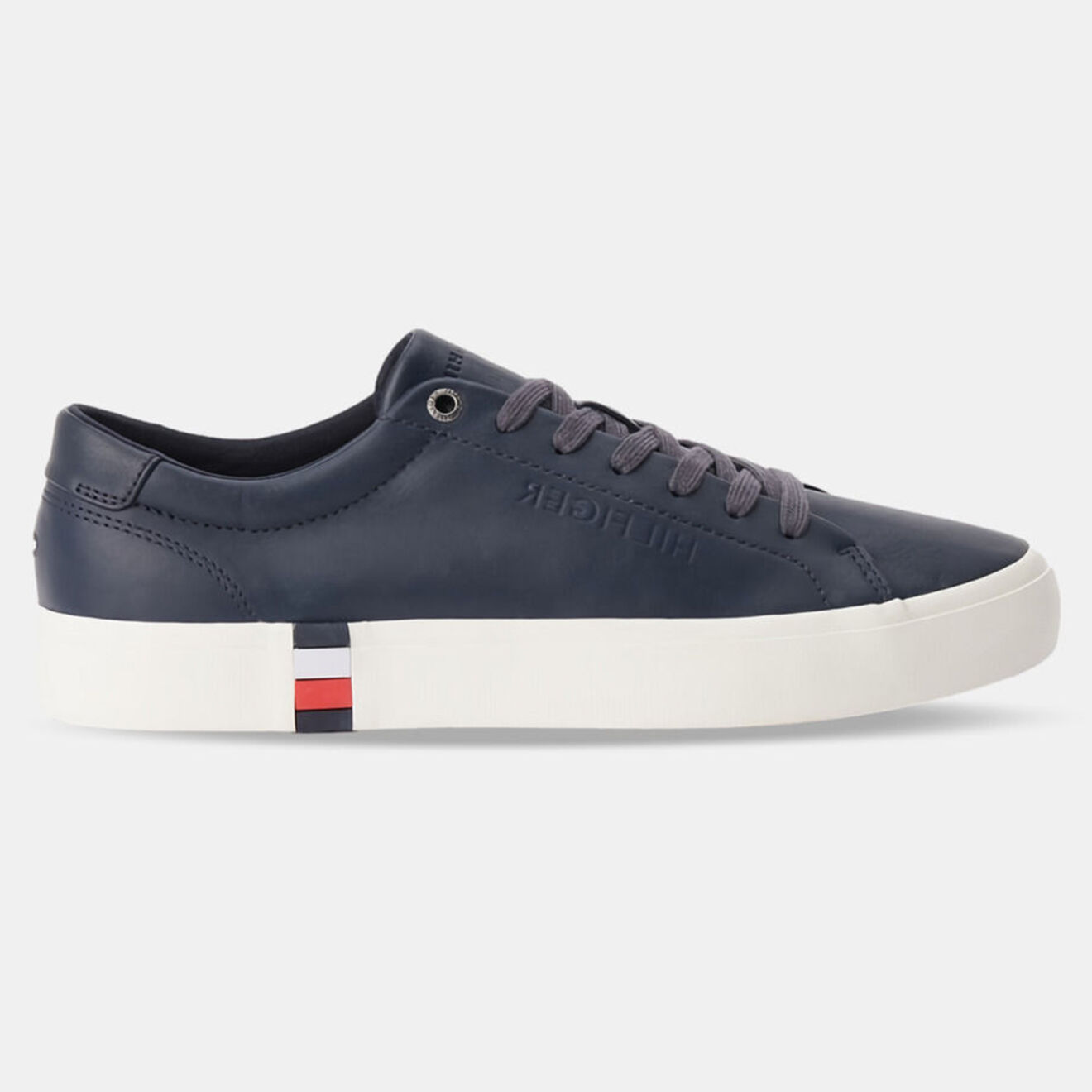 Tommy Hilfiger Baskets en Cuir Modern Vulc Corp bleu marine