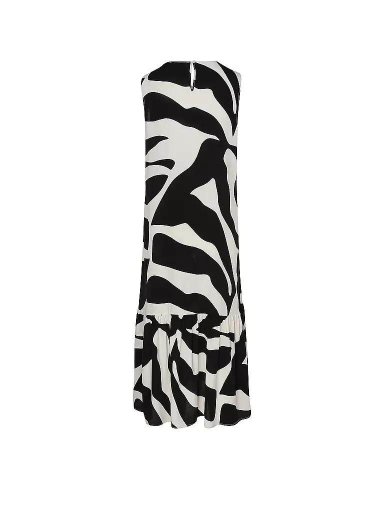SOMEDAY Midikleid QUOLLY ANIMAL schwarz