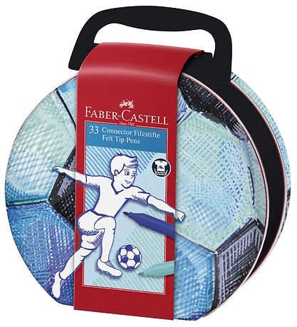 Faber-Castell Tuschen - Verbinder - 33 st. - Fußball