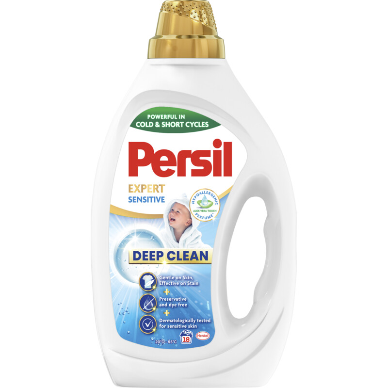 Persil Deep clean wasmiddel vloeibaar sensitive