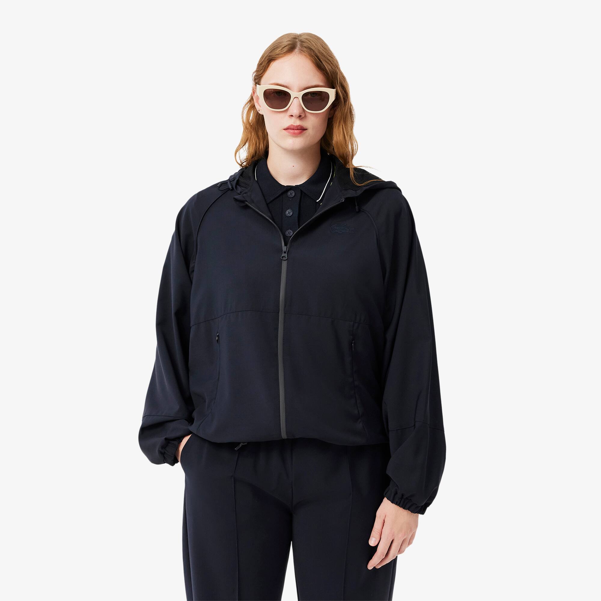 Veste de survêtement relaxed fit stretch Bleu Marine