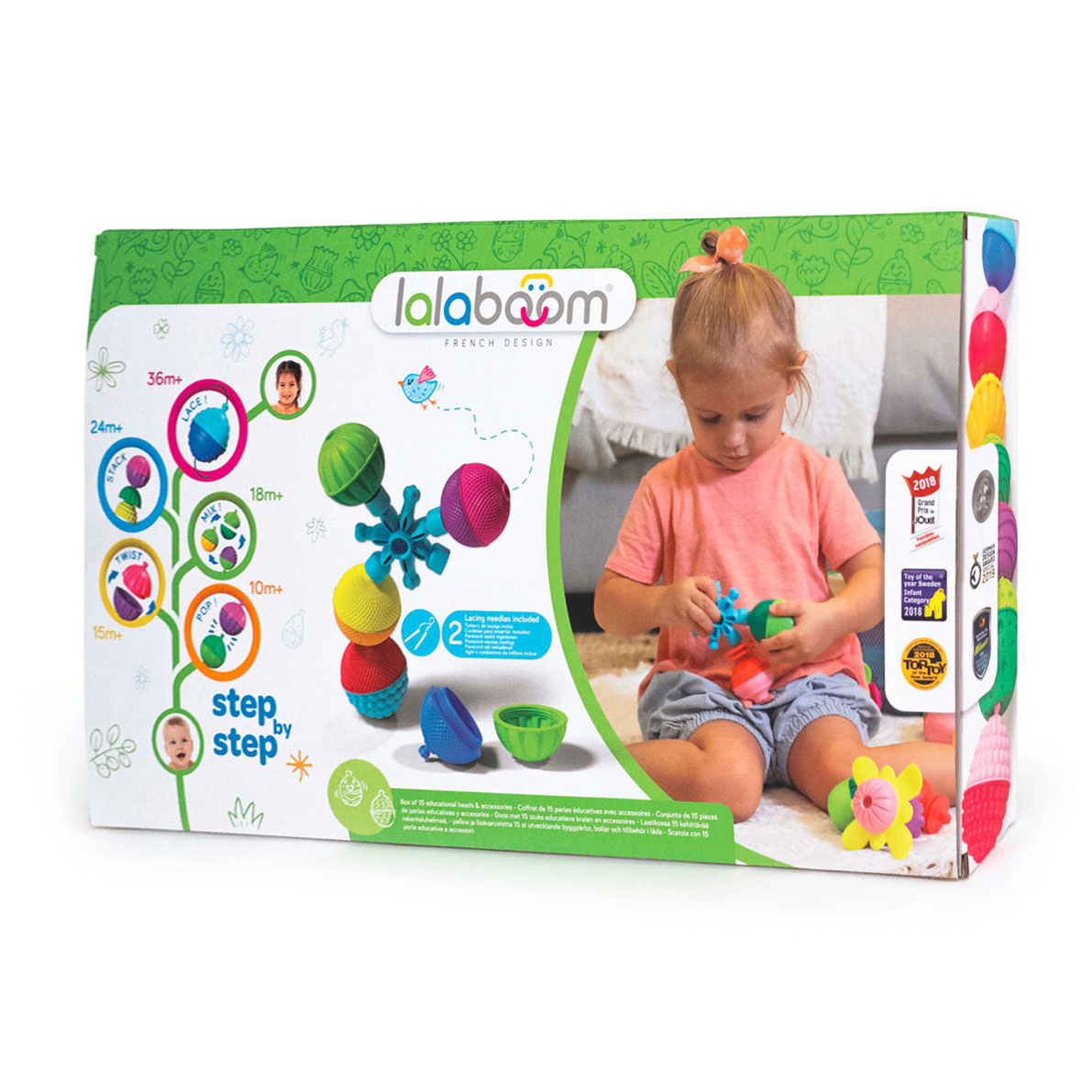 Lalaboom - Educatieve Kralen en Accessoires, 36st.