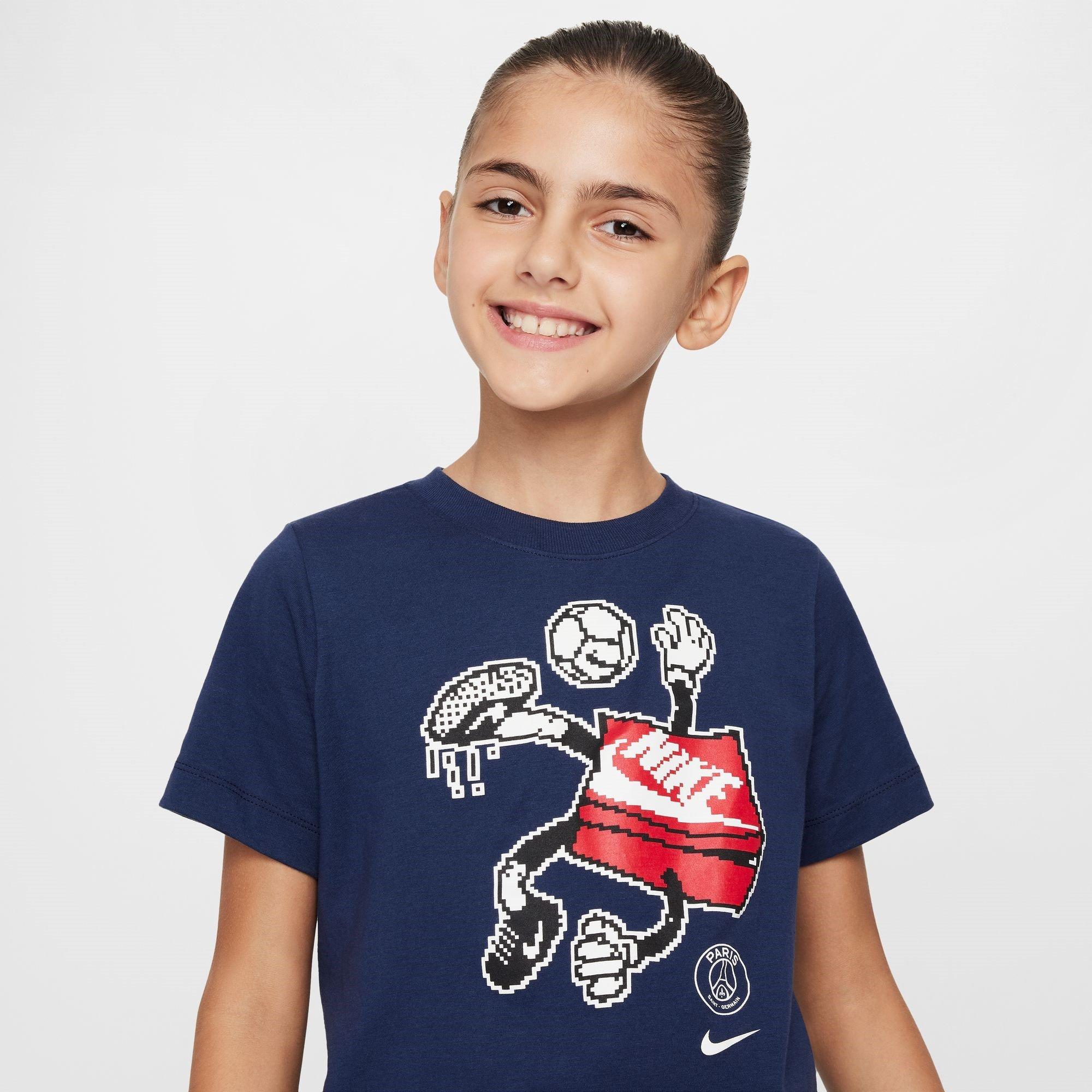 Nike Paris Saint Germain Character Football T shirt Juniors