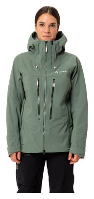 Veste Imperméable Femme Vaude Monviso 3L Vert