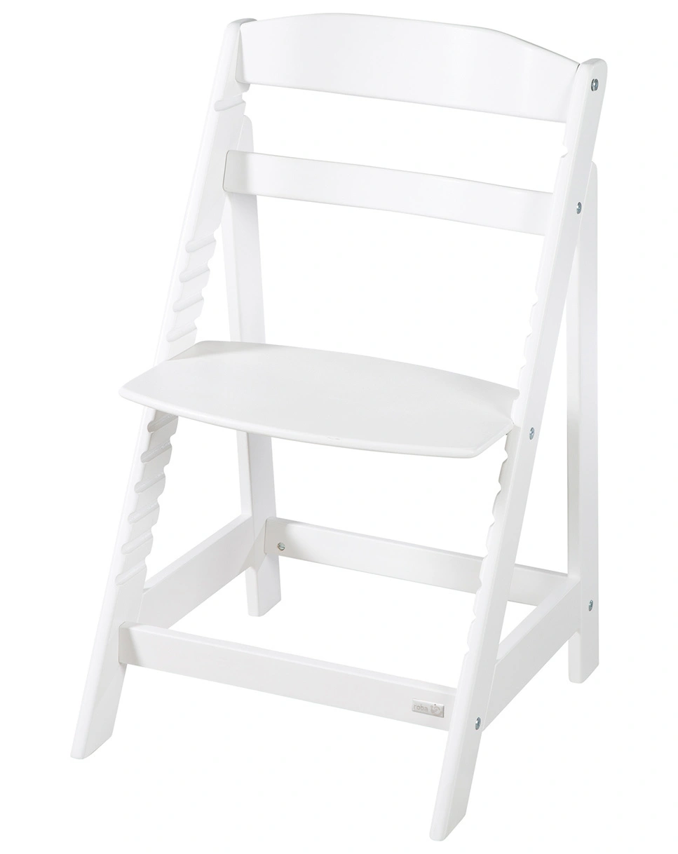 Treppenhochstuhl LUXE 2in1 weiß (Farbe: stone)