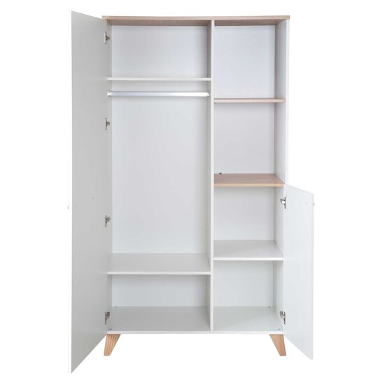 Léon Armoire 2 portes   Blanc        de               Roba