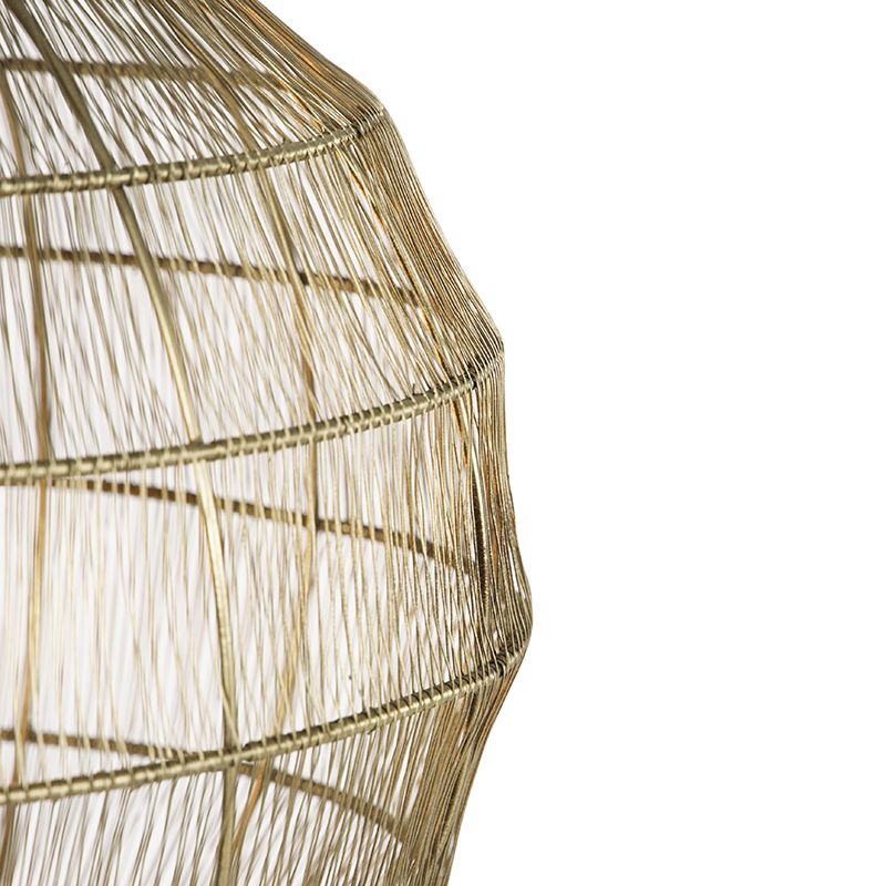 Moderne hanglamp messing 42 cm - Bolti